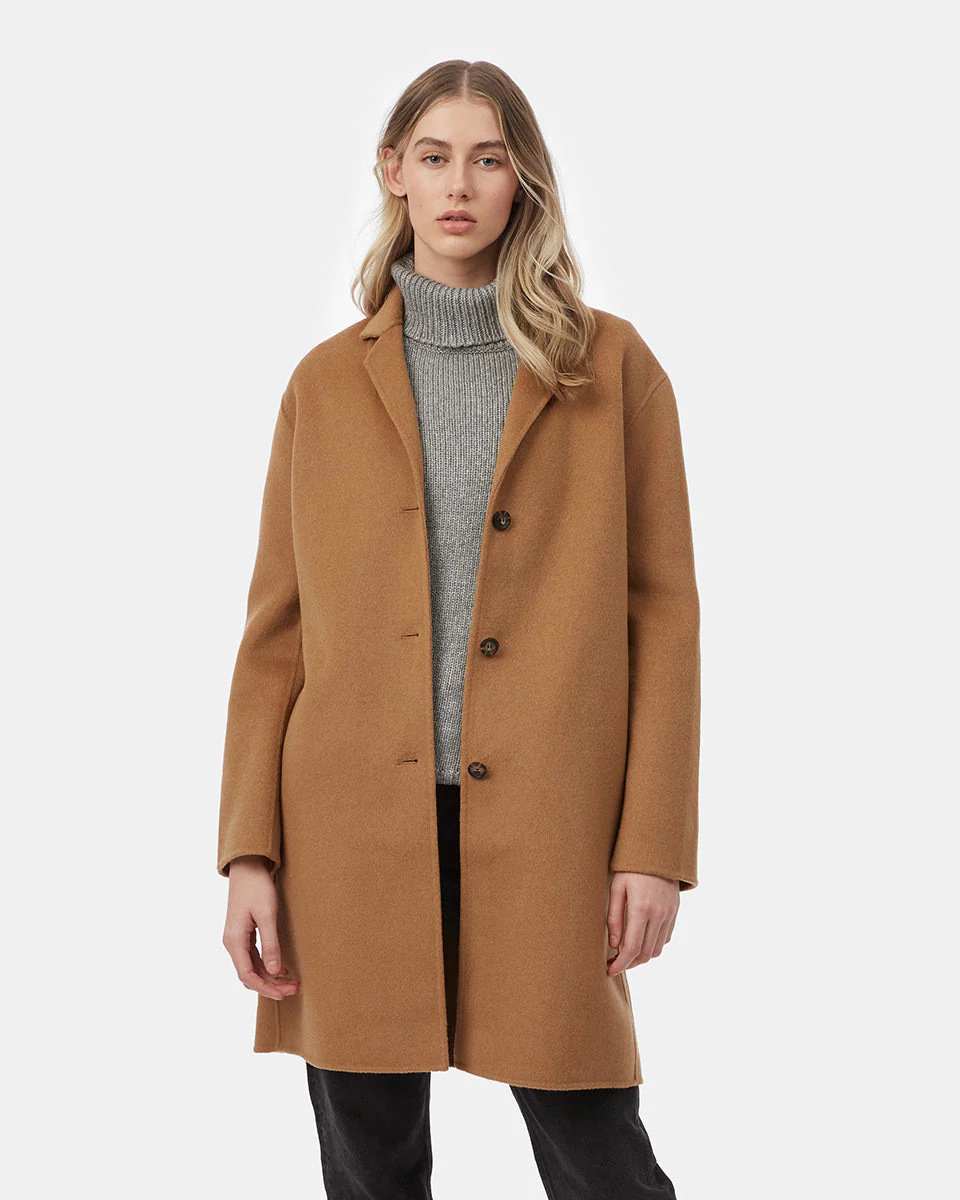 Wool Longline Coat - Image 2