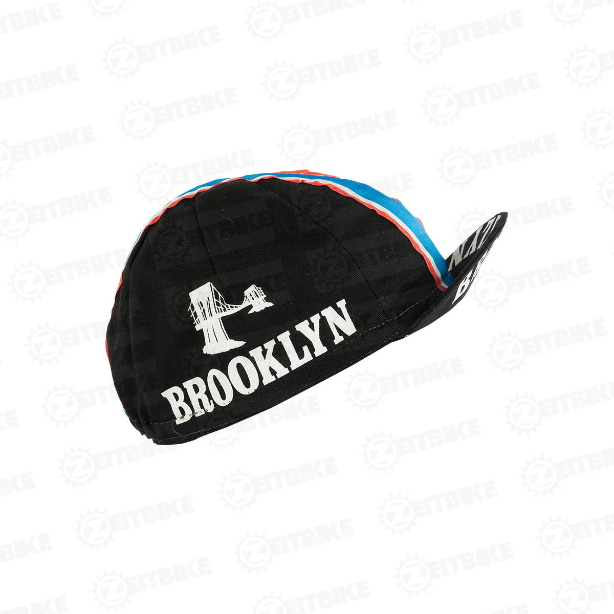 ZEITBIKE - Vintage Cycling Cap - Brooklyn - Black - Image 6