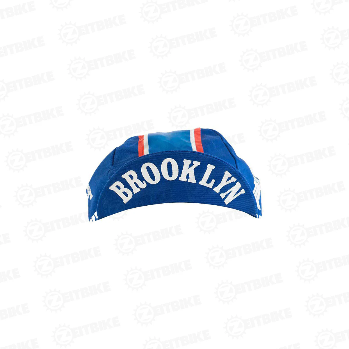 ZEITBIKE - Vintage Cycling Cap- Brooklyn Blue - Image 4