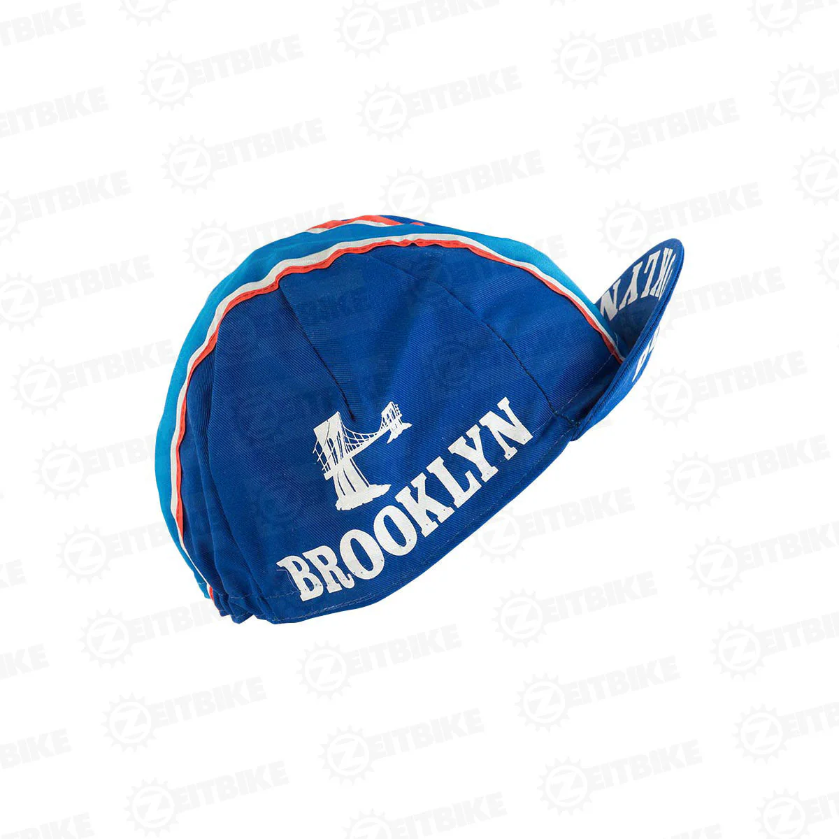 ZEITBIKE - Vintage Cycling Cap- Brooklyn Blue - Image 6