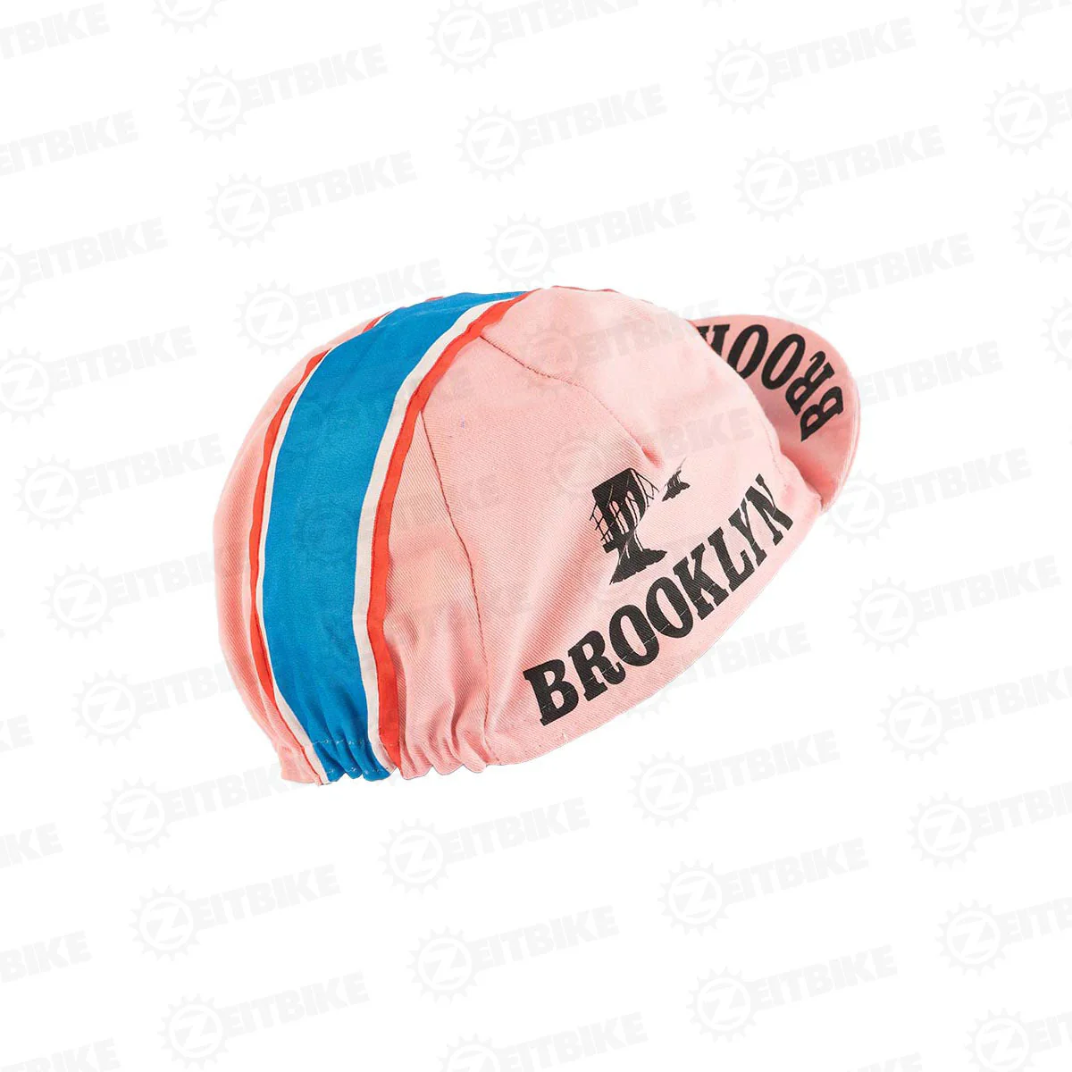 ZEITBIKE - Vintage Cycling Cap - Brooklyn - Pink - Image 2