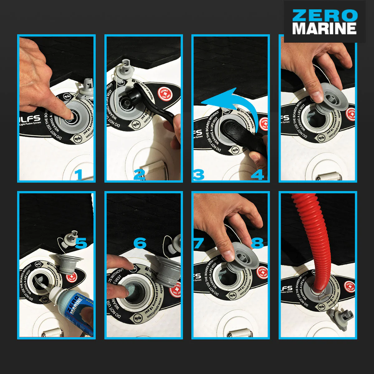 Zero Marine Anti Puncture Sealant For Marine Inflatables (250ml) - Image 7