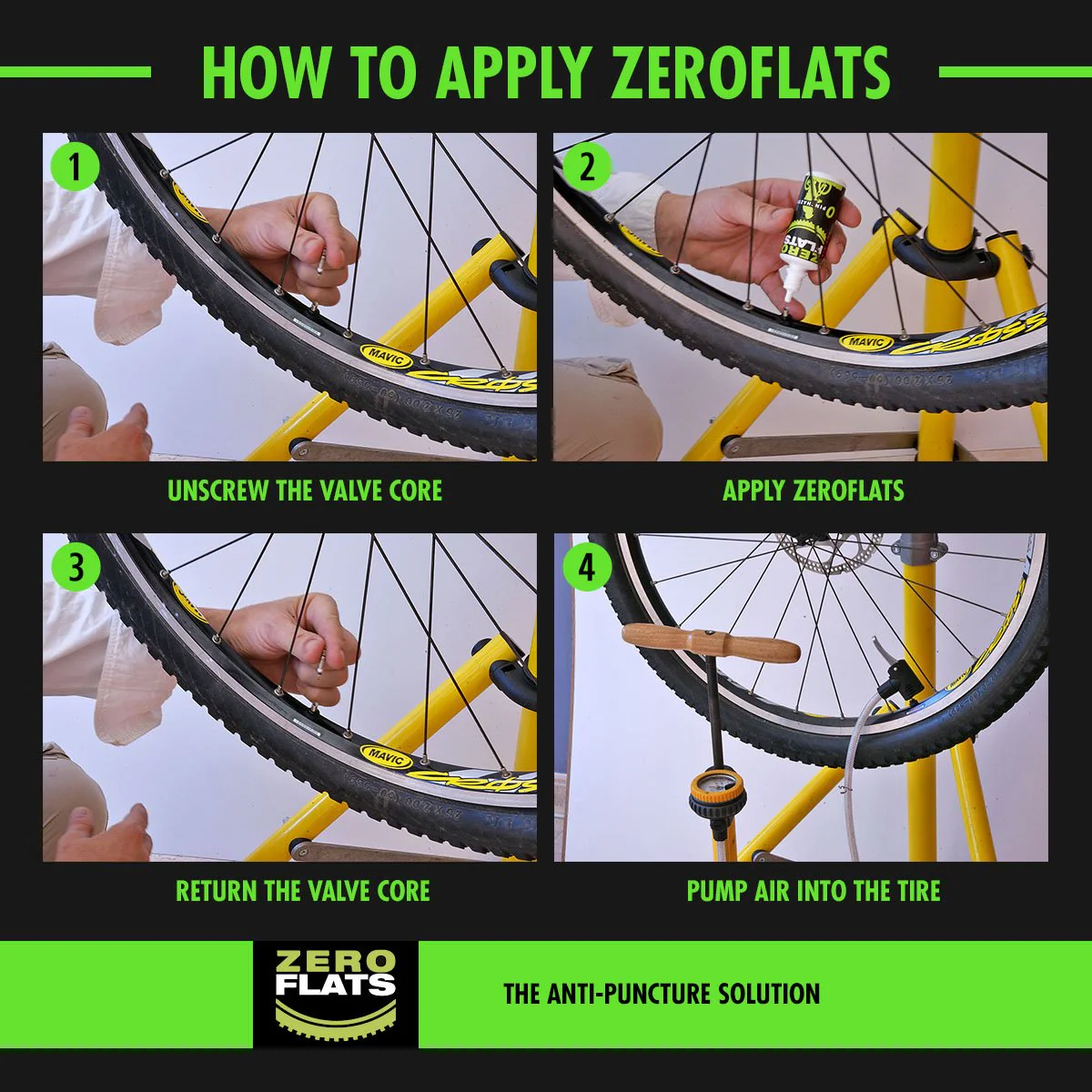 ZeroFlats Anti-puncture Sealant (500 ml) - Image 9